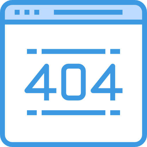 Error 404 icon
