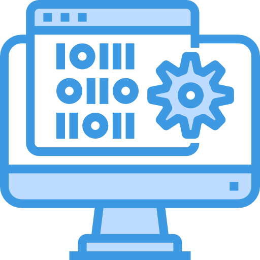 Binary code icon