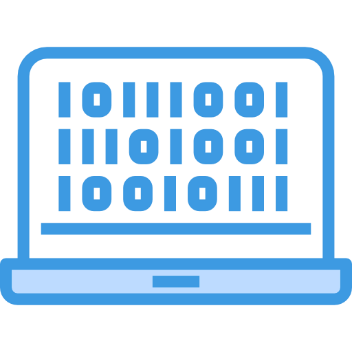 Binary code icon