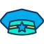 Police hat icon 64x64