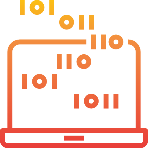 Binary code icon