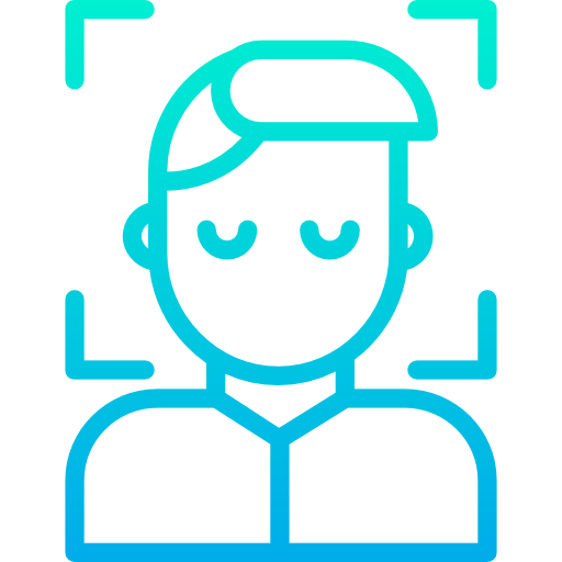 Face scan icon