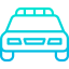 Police car icon 64x64