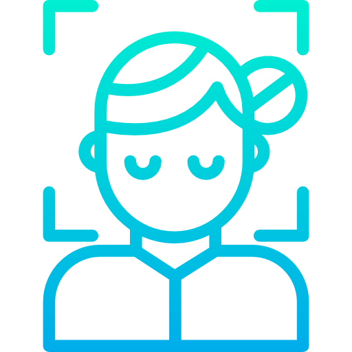 Face scan icon