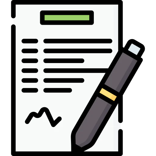 Contract icon