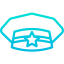 Police hat icon 64x64
