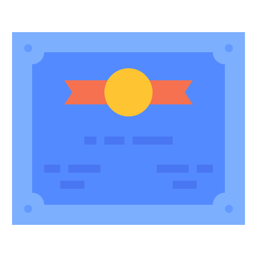 Certificate icon