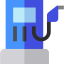 Gasoline pump icon 64x64