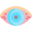Red eyes icon 64x64