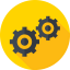 Cogwheels Symbol 64x64