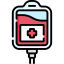 Blood bag icon 64x64