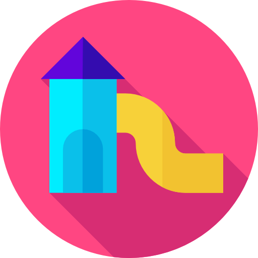 Inflatable castle icon