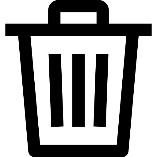 Delete icon