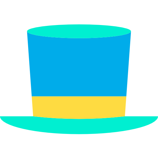 Top hat icon