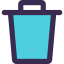 Delete icon 64x64
