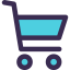 Shopping cart icon 64x64