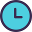 Wall clock icon 64x64