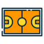 Basketball court icon 64x64