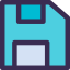 Diskette icon 64x64