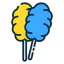 Cotton candy icon 64x64