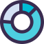 Pie chart icon 64x64
