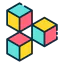 Cubes icon 64x64