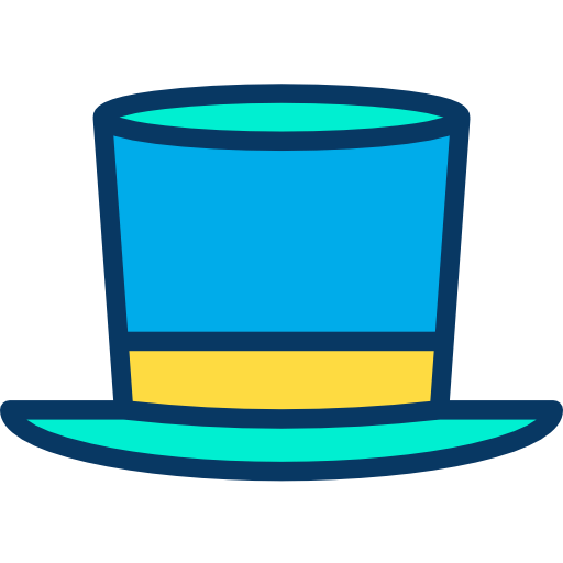 Top hat icon
