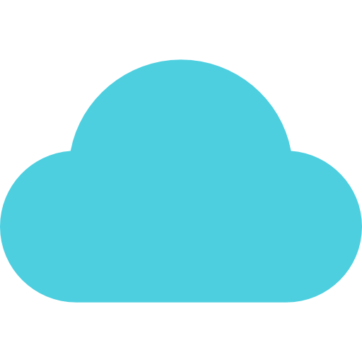 Cloud computing icon