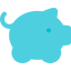 Piggy bank icon 64x64