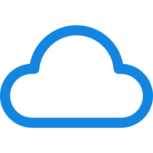 Cloud computing icon