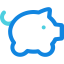 Piggy bank icon 64x64