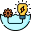 Water energy icon 64x64