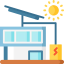 Solar energy icon 64x64
