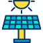 Solar energy icon 64x64