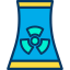 Nuclear plant icon 64x64