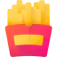 French fries icon 64x64