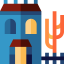 Haunted house icon 64x64