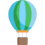 Hot air balloon icon 64x64