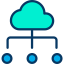 Cloud computing icon 64x64