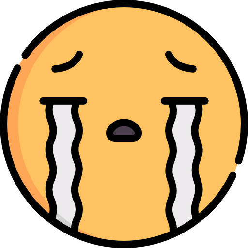 Crying icon