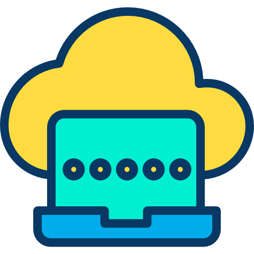 Cloud computing icon
