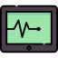 Electrocardiogram ícono 64x64