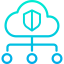 Cloud computing ícono 64x64