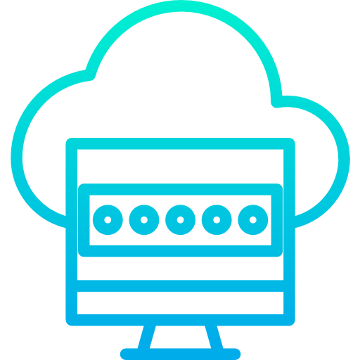 Cloud computing アイコン