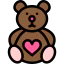 Teddy bear icon 64x64