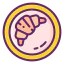 Croissant icon 64x64
