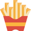 French fries icon 64x64