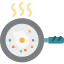 Жаренное яйцо иконка 64x64