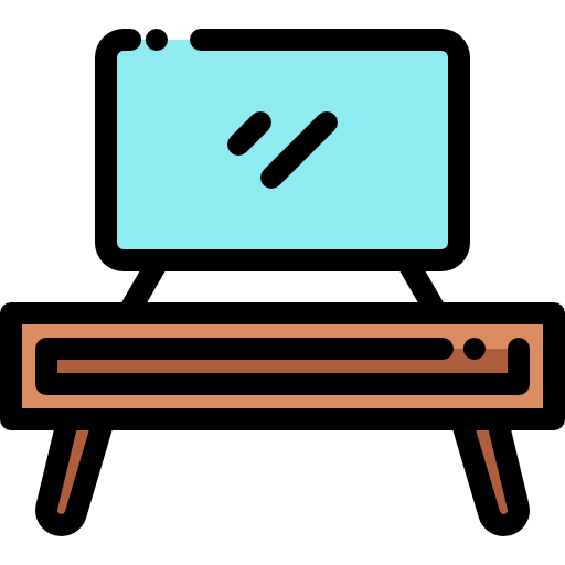 Tv table icon