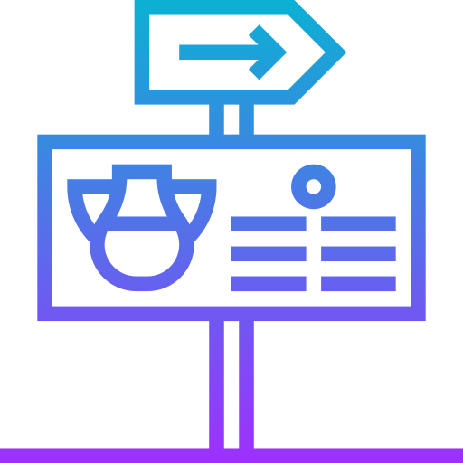 Guidepost icon